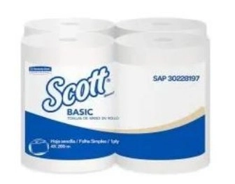 Papel Toalla Scott Airflex Basic 200m