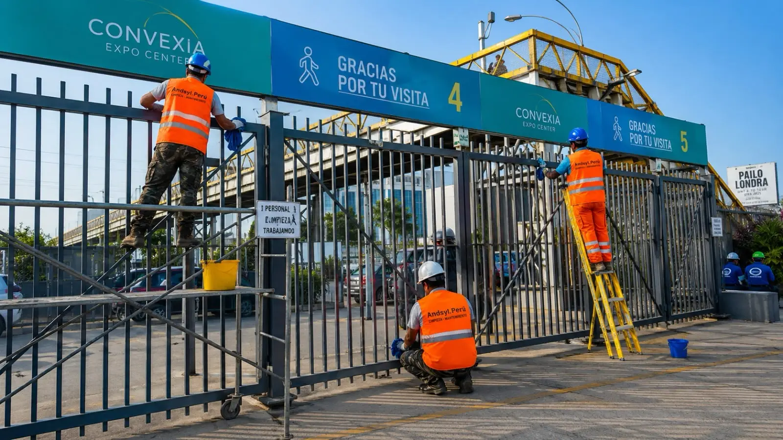 Limpieza y trabajos en altura